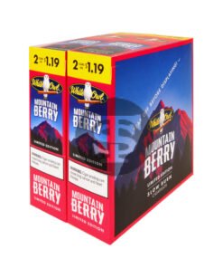 White Owl Cigarillos $1.19 Pre Priced 30 Packs of 2 Cigars Mountain Berry