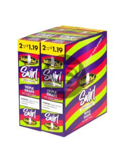 White Owl Cigarillos $1.19 Pre Priced 30 Packs of 2 Cigars Triple Grape