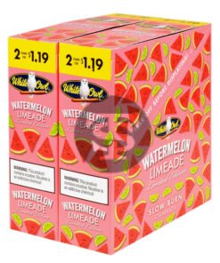 White Owl Cigarillos $1.19 Pre Priced 30 Packs of 2 Cigars Watermelon Limeade