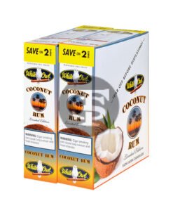 White Owl Cigarillos 30 Packs of 2 Cigars Coconut Rum