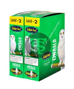 White Owl Cigarillos 30 Packs of 2 Cigars Emerald