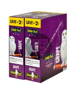 White Owl Cigarillos 30 Packs of 2 Cigars Grape
