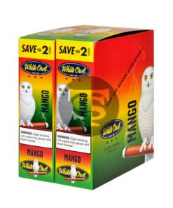 White Owl Cigarillos 30 Packs of 2 Cigars Mango