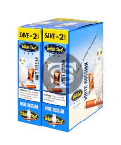 White Owl Cigarillos 30 Packs of 2 Cigars White Russian