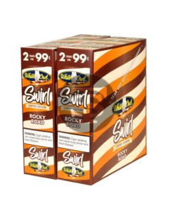 White Owl Cigarillos 99 Cent Pre Priced 30 Packs of 2 Cigars Swirl Rocky Road