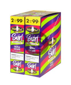 White Owl Cigarillos 99 Cent Pre Priced 30 Packs of 2 Cigars Swirl Triple Grape