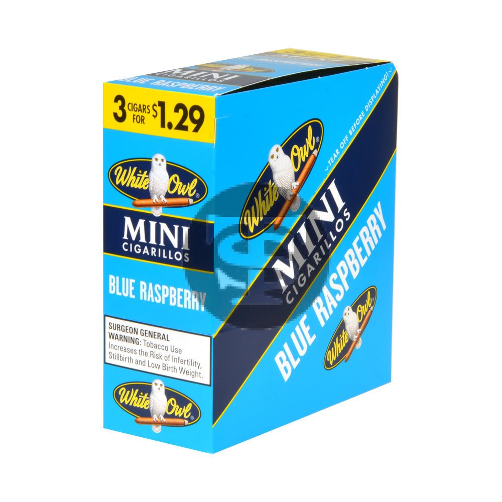 White Owl Cigarillos Mini 3 for $1.29 15 Packs Of 3 Blue Raspberry 1 white owl cigarillos mini 3 for 1 29 15 packs of blue raspberry 224
