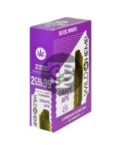 Wild Hemp Grape Ape Wraps, 25 packs of 2, 99c pre-price