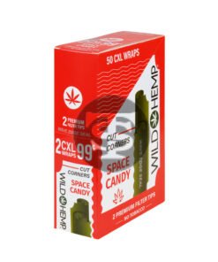 Wild Hemp Space Candy Wraps, 25 packs of 2, 99c pre-price