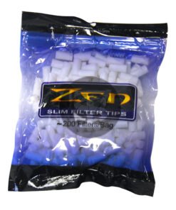 Zen Filter Tips Slim White 200 Tips Per Bag