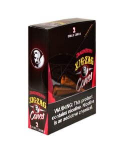 Zig Zag Cigar Cones Dragon Berry, 15x2pk
