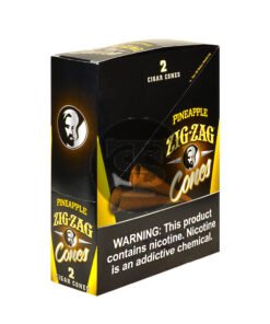 Zig Zag Cigar Cones Pineapple, 15x2pk