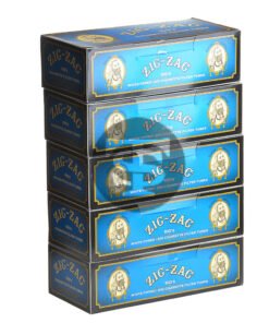 Zig Zag Filter Tubes 100 mm White Tipped (Light) 5 Cartons of 200
