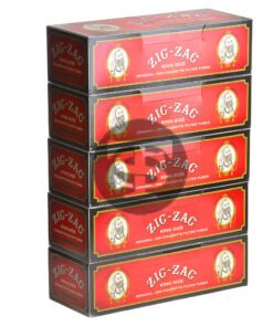 Zig Zag Filter Tubes King Size Original (Full Flavor) 5 Cartons of 200