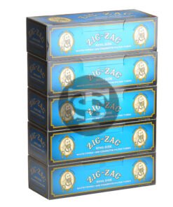 Zig Zag Filter Tubes King Size White Tipped (Light) 5 Cartons of 200