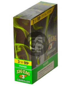 Zig Zag Mango Cigarillos 3 for 99 Cents 15 Pouches of 3
