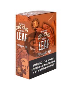 Zig Zag Natural Leaf Wraps, 25x2ct Straight up