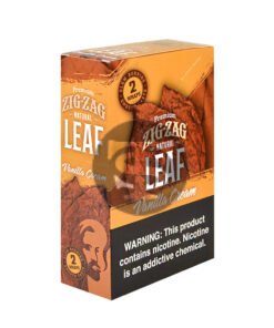 Zig Zag Natural Leaf Wraps, 25x2ct Vanilla Cream