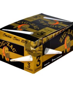 Zig Zag Paper Cones King Size Pack of 3