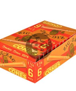 Zig Zag Paper Cones Unbleached 1 1/4 Pack of 6