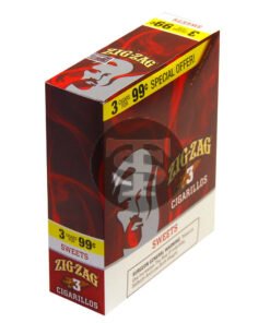 Zig Zag Sweets Cigarillos 3 for 99 Cents 15 Pouches of 3