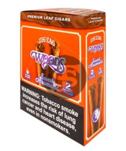 Zig Zag Woods Sweet Aromatic Premium Leaf Cigars 15 pouches of 2