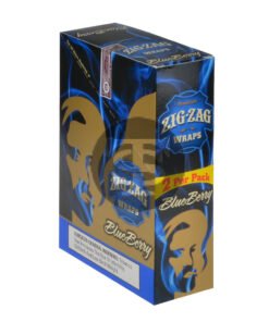 Zig Zag Wraps Premium Blueberry 25 Packs of 2