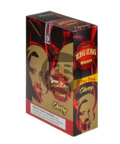 Zig Zag Wraps Premium Cherry 25 Packs of 2