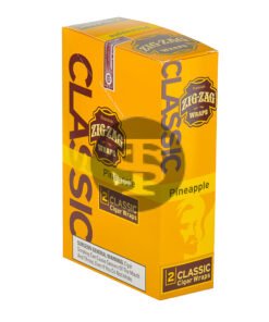 Zig Zag Wraps Premium Classic Pineapple 25 Packs of 2
