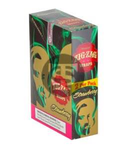 Zig Zag Wraps Premium Strawberry Bash 25 Packs of 2