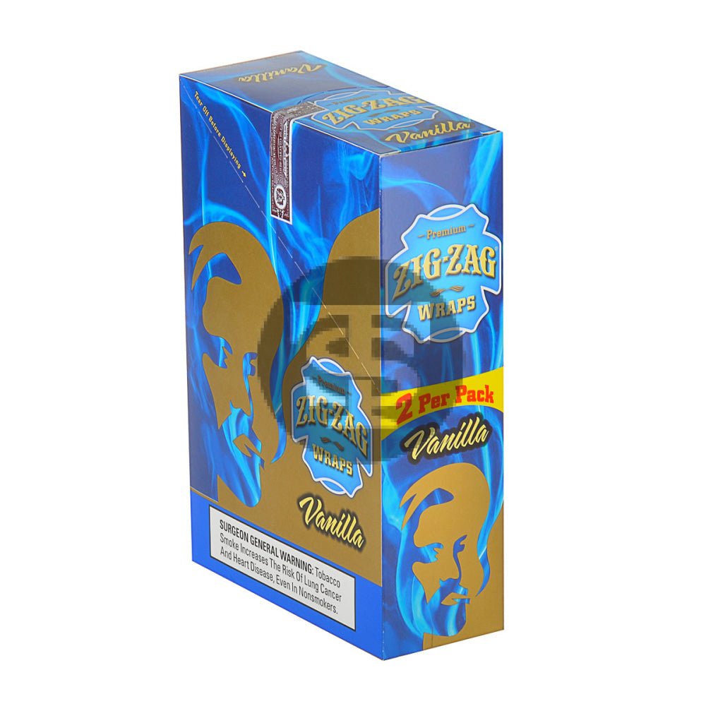 Zig Zag Wraps Premium Vanilla 25 Packs of 2 1 zig zag wraps premium vanilla 25 packs of 2 215
