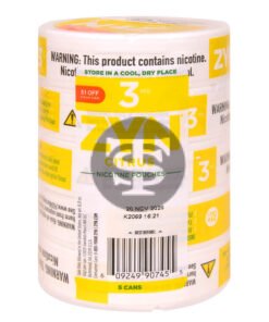 Zyn $1 OFF Nicotine pouches 3mg Citrus, 5 cans