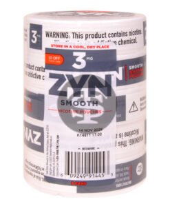 Zyn $1 OFF Nicotine pouches 3mg Smooth, 5 cans