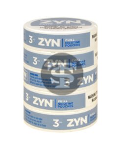 Zyn Nicotine pouches 3mg Chill, 5 cans
