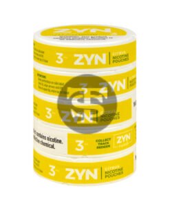 Zyn Nicotine pouches 3mg Citrus, 5 cans
