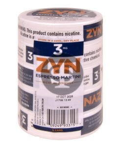 Zyn Nicotine pouches 3mg Espresso Martini, 5 cans