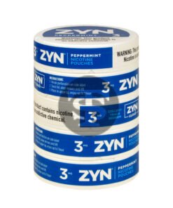 Zyn Nicotine pouches 3mg Peppermint, 5 cans