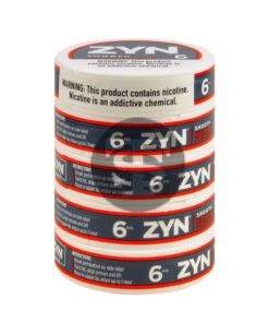 Zyn Nicotine pouches 6mg Smooth, 5 cans