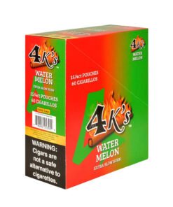 4 Kings Watermelon Cigarillos – 15 Packs of 4