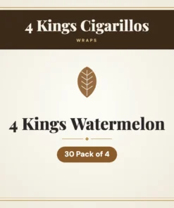 4 Kings Watermelon Wraps – 30 Pack of 4