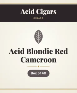 Acid Blondie Red Cameroon Cigars – Box of 40