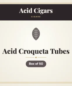 Acid Croqueta Tubes Cigars – Box of 50