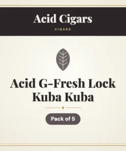 Acid G-Fresh Lock Kuba Kuba Cigars – Pack of 5