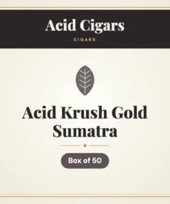 Acid Krush Gold Sumatra Cigars – Box of 50