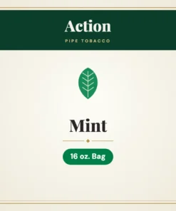 Action Mint Pipe Tobacco 16 oz. Bag