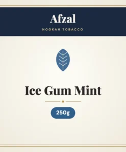 Afzal Ice Gum Mint Hookah Tobacco – 250g
