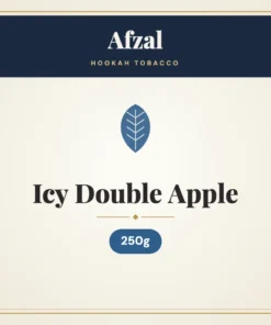 Afzal Icy Double Apple Hookah Tobacco – 250g