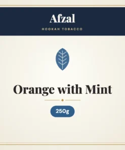 Afzal Orange with Mint Hookah Tobacco – 250g
