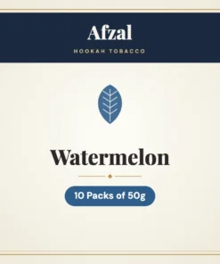 Afzal Watermelon Hookah Tobacco – 10 Packs of 50g