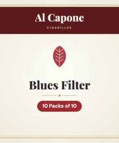 Al Capone Blues Filter Cigarillos – 10 Packs of 10